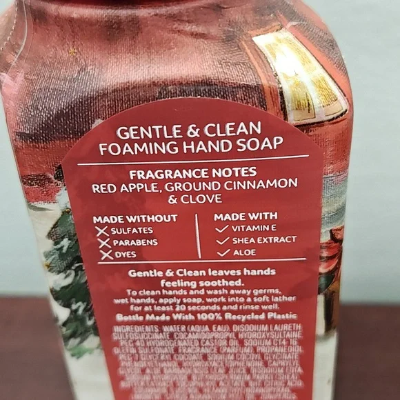 Bath & Body Works 5 Piece Foaming Hand Soap Bundle - Cold & Festive Destash - Picture 5 of 5